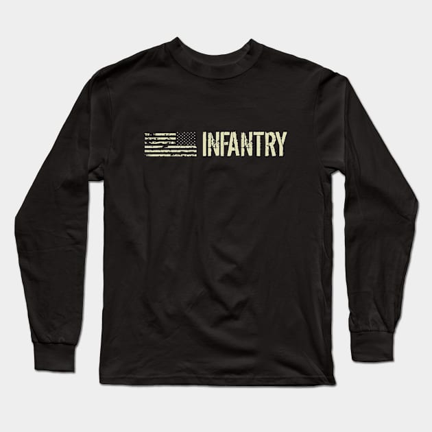 Infantry Long Sleeve T-Shirt by Jared S Davies